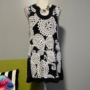 White House Black Market WHBM Jersey Sleeveless Tunic Top NEW